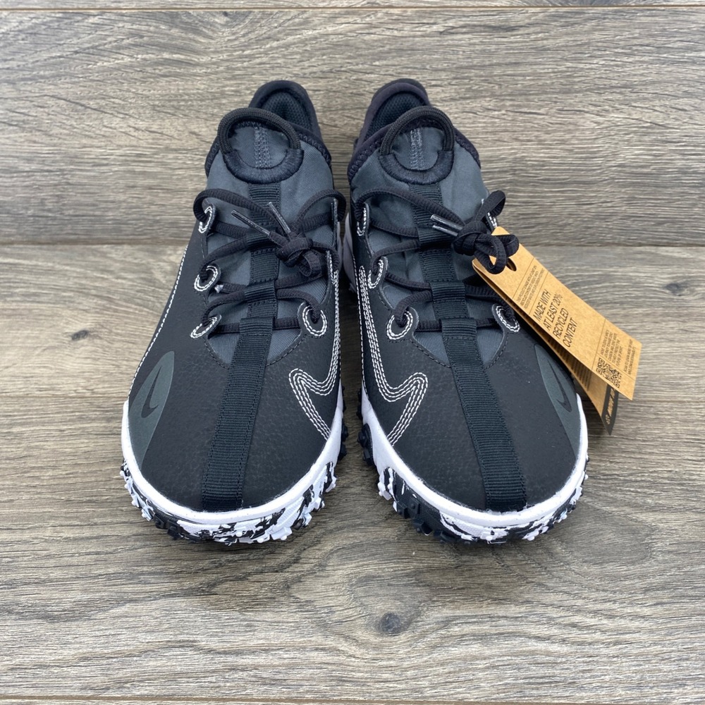 Nike Future Field Turf Shoes Kids 5.5Y Black White DJ6949-002 - Picture 6 of 9